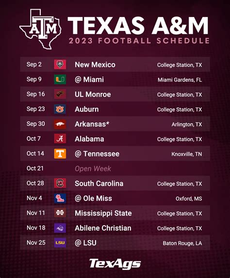 texas a&m football schedule 2023|texas am football breaking news.